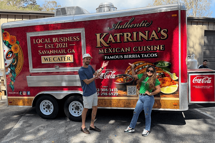 Katrina's food truck